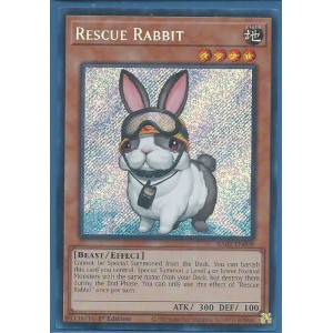 RA02-EN008S Rescue Rabbit – Secret Rare